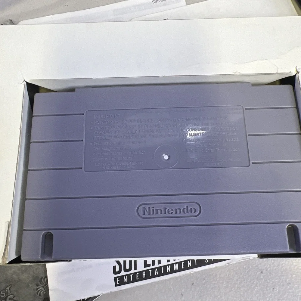 Tradewest Super Off Road: The Baja Super Nintendo SNES Racing Box Manual